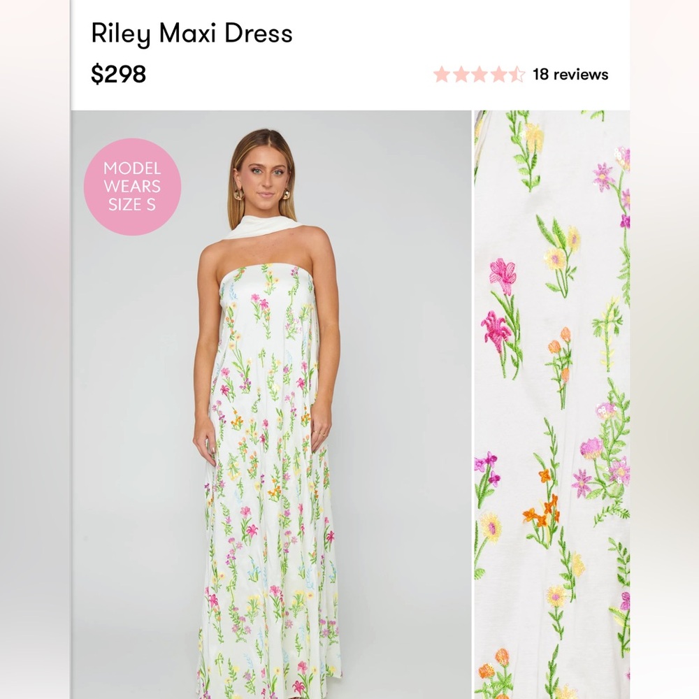 Show Me Your MuMu Riley Maxi Dress - Picture 3 of 6